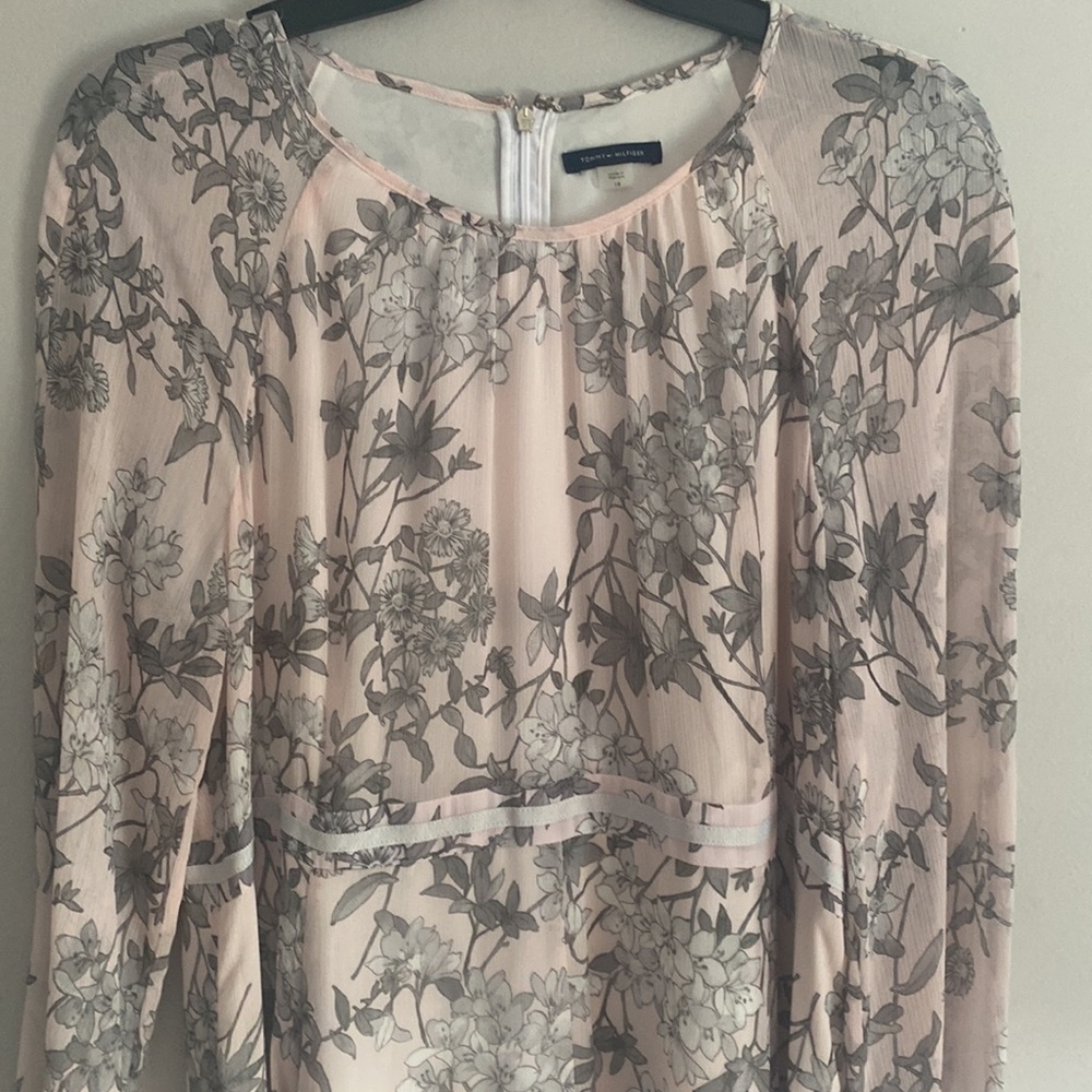 NWT Floral Tommy Hilfiger Dress - Picture 2 of 6